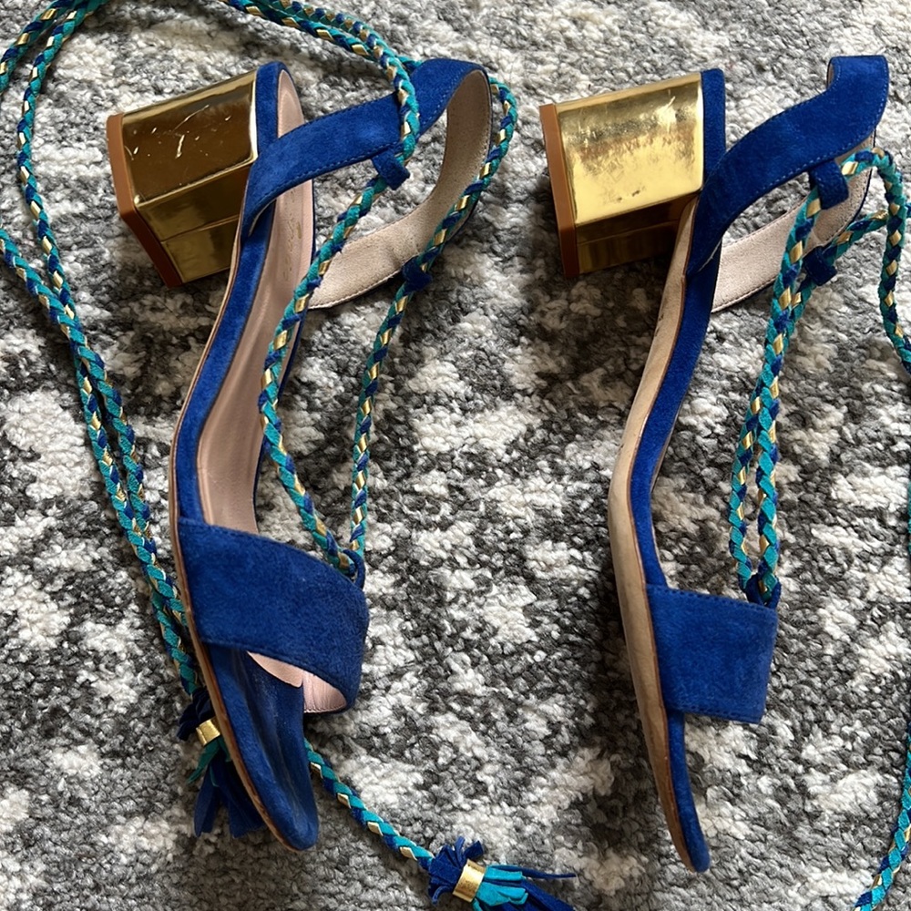 Kate Spade Suede Manor Sandal - Picture 13 of 16